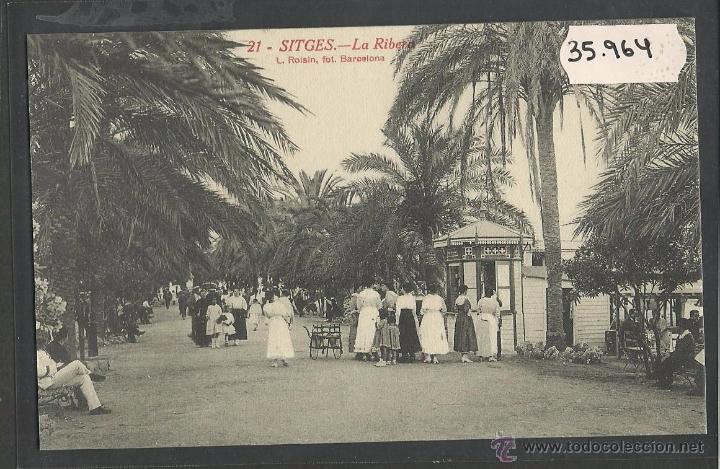 Postales: SITGES - 21 - LA RIBERA - ROISIN - (35964) - Foto 1