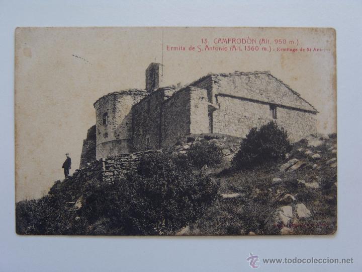 Postales: POSTAL DE CAMPRODON ERMITA DE S. ANTONIO - Foto 1