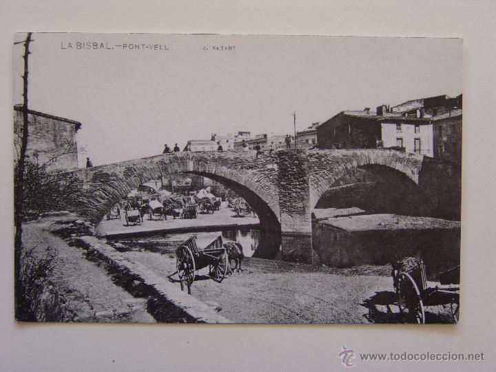Postales: POSTAL DE LA BISBAL PONT VELL - Foto 1