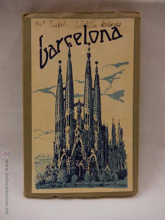 Postales: Block de postales de Barcelona. - Foto 1