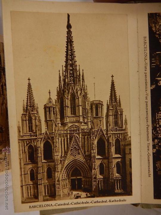 Postales: Block de postales de Barcelona. - Foto 4