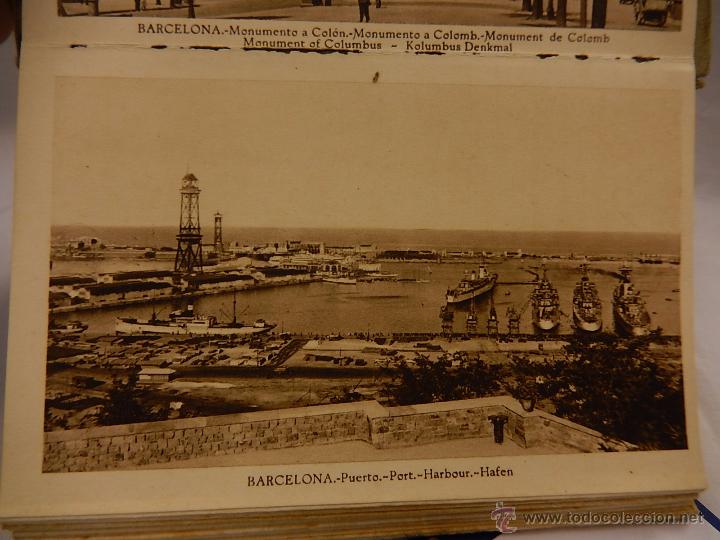 Postales: Block de postales de Barcelona. - Foto 6