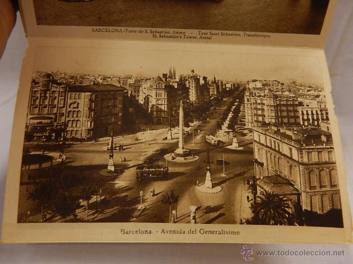 Postales: Block de postales de Barcelona. - Foto 30