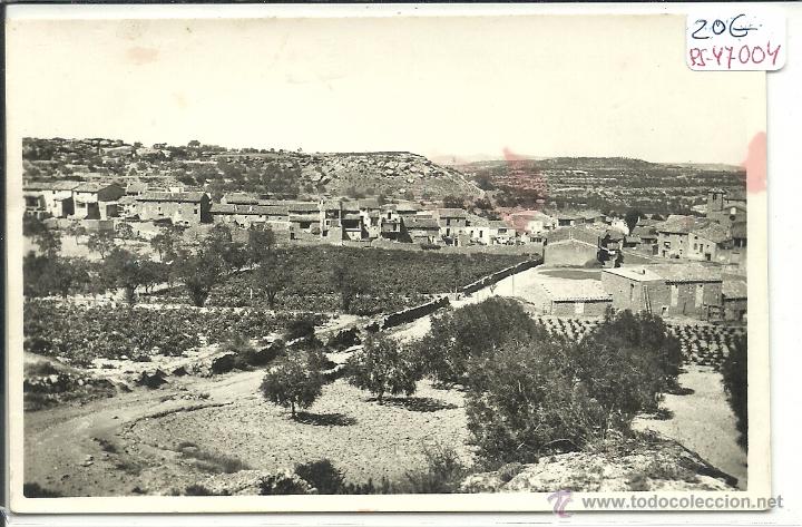 Postcards: (PS-47004)POSTAL FOTOGRAFICA DE POBLA DE CIERVOLES-VISTA PARCIAL