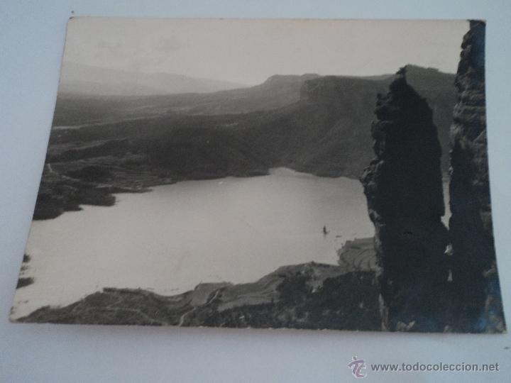 Postcards: PANTANO DE SAU SE OBSERVA EL CAMPANARIO DE LA IGLESIA