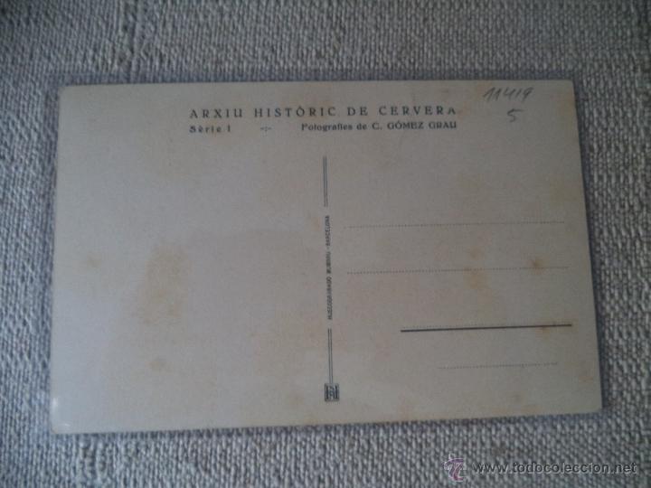 Postales: Buena postal de Cervera --L&eacute;rida - Foto 2