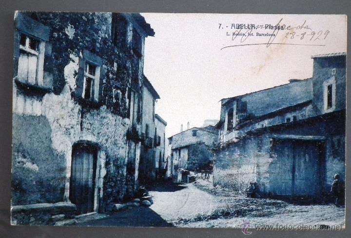 Postales: POSTAL NUMERADA 7 DE ABELLA - PLAZA / PLASSA (SIC). FOT. L. ROISIN