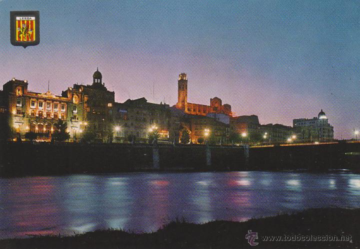 Postales: Lleida, vista nocturna - Foto 1