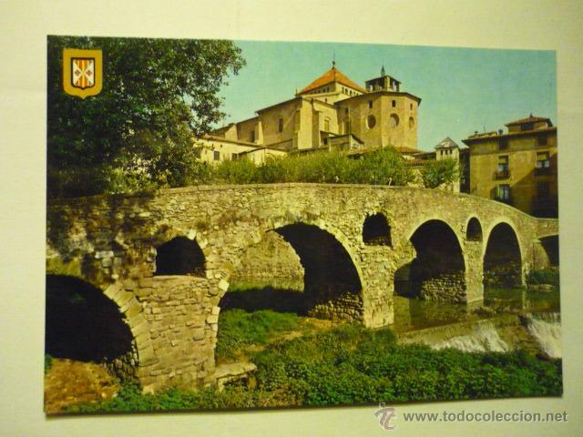Postales: postal vic .-puente romano - Foto 1