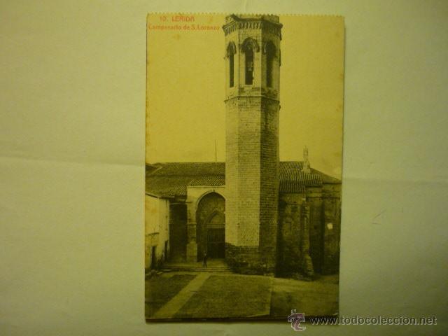 Postales: postal lerida campanario s.lorenzo.--bb