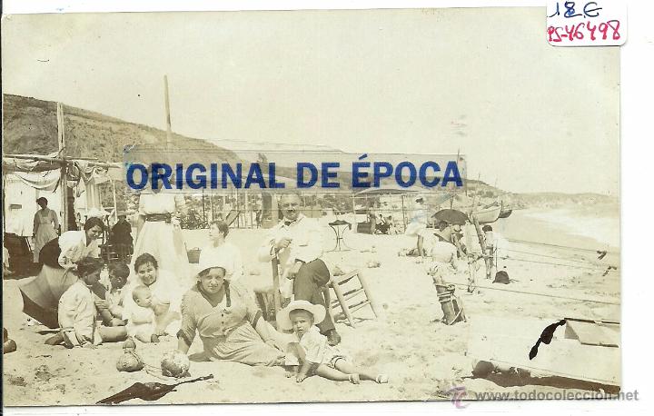 Postcards: (PS-46498)POSTAL FOTOGRAFICA DE CALDETAS-LA PLAYA