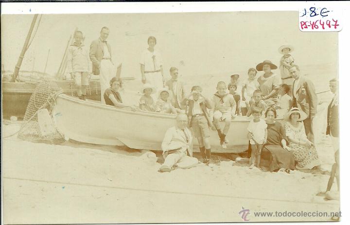 Postcards: (PS-46997)POSTAL FOTOGRAFICA DE CALDETAS-LA PLAYA