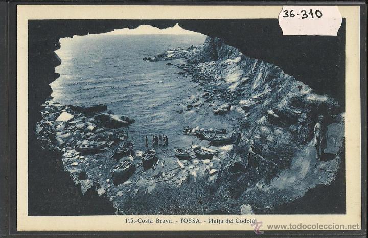 Postales: TOSSA - 115 - PLATJA DEL CODOLA - ROISIN - (36310) - Foto 1