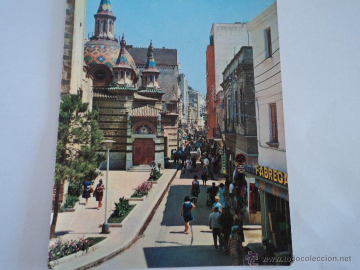 Postales: LLORET DE MAR CALLE E IGLESIA - Foto 1