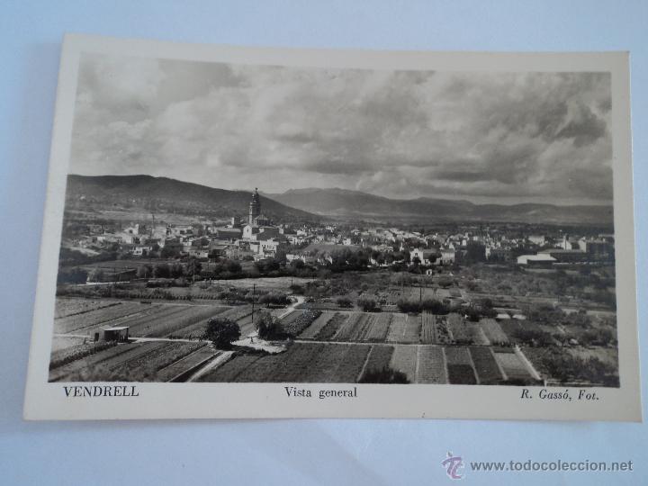 Postales: ANTIGUA TARJETA POSTAL DE EL VENDRELL VISTA GENERAL FOT. R. GASSO