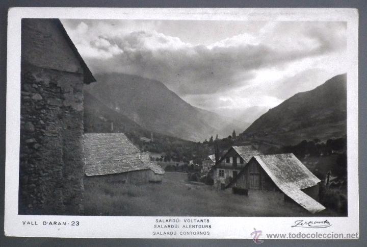 Postales: POSTAL DE LA VALL D&acute;ARAN, N&ordm; 23 - VOLTANTS DE SALARD&Uacute;. FOT. ZERKOWITZ