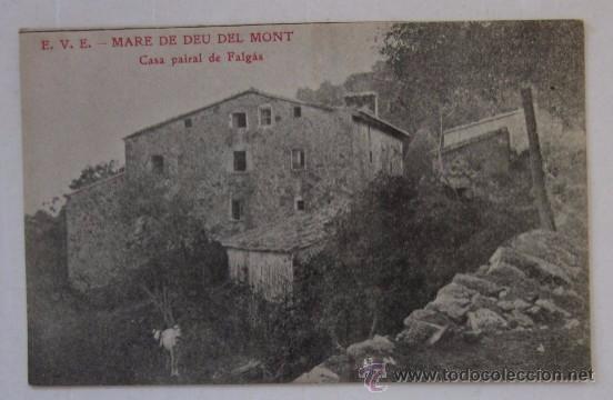 Postales: DOS ANTIGUAS POSTALES DE LA MARE DE DEU DEL MONT - Foto 2