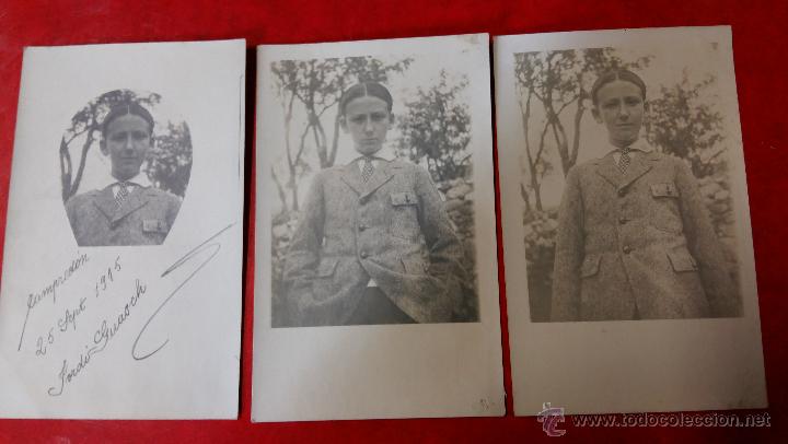 Postales: Lote de 3 postales, Camprodon, 1915 - Foto 1
