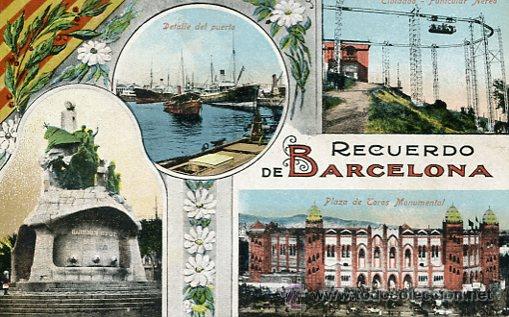 Postales: BARCELONA-RECUERDO DE BARCELONA--VENINI-VII-