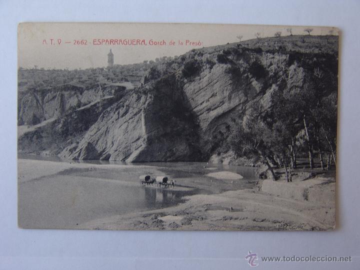 Postais: POSTAL DE ESPARRAGUERA GORCH DE LA PRESO