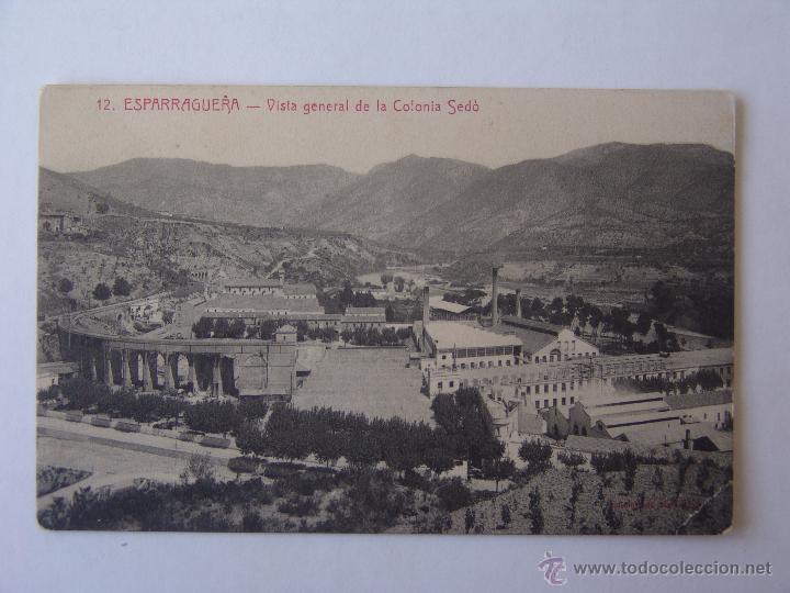 Postcards: POSTAL DE ESPARRAGUERA VISTA GENERAL DE LA COLONIA SEDO