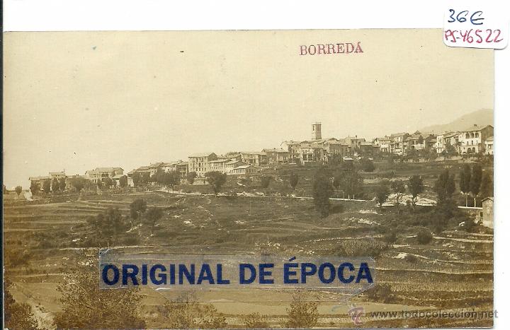 Postkarten: (PS-46522)POSTAL FOTOGRAFICA DE BORREDA-VISTA PARCIAL