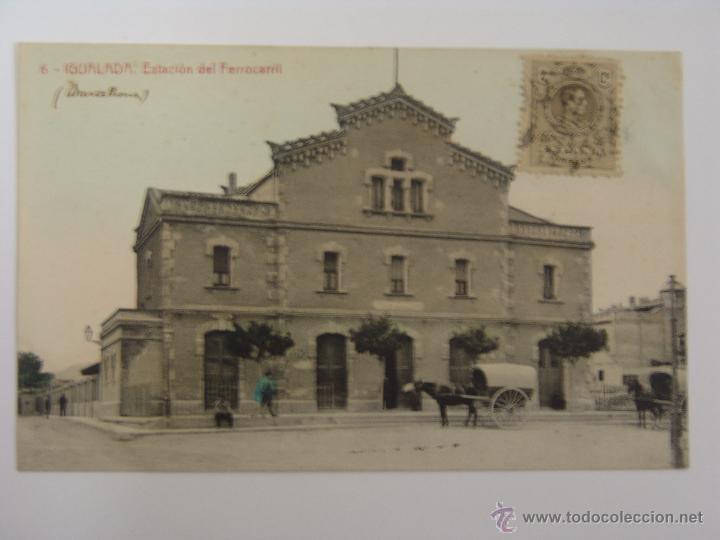 Postales: POSTAL DE IGUALADA ESTACION DEL FERROCARRIL - Foto 1
