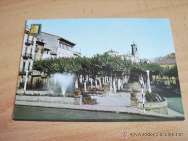 Postales: OLOT  ( GERONA )  PASEO DE BLAY - Foto 1