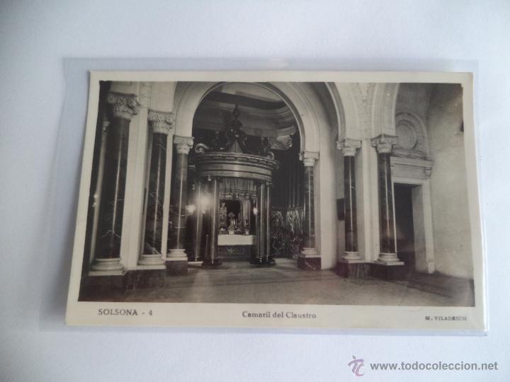 Postales: Magnifica postal de Solsona.Camaril del Claustro - Foto 1
