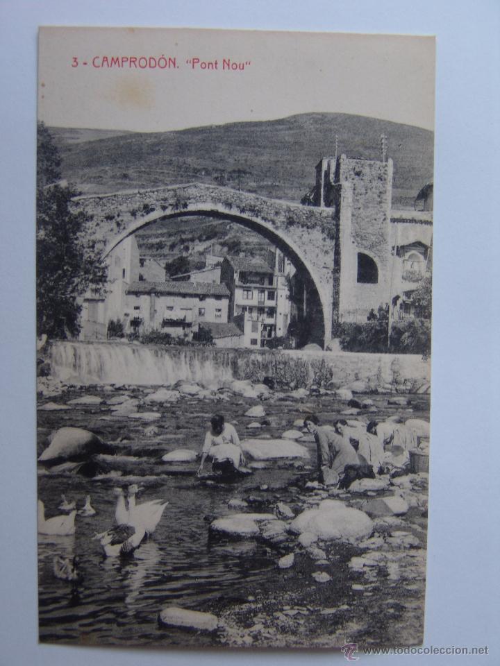 Postales: POSTAL DE CAMPRODON PONT NOU - Foto 1