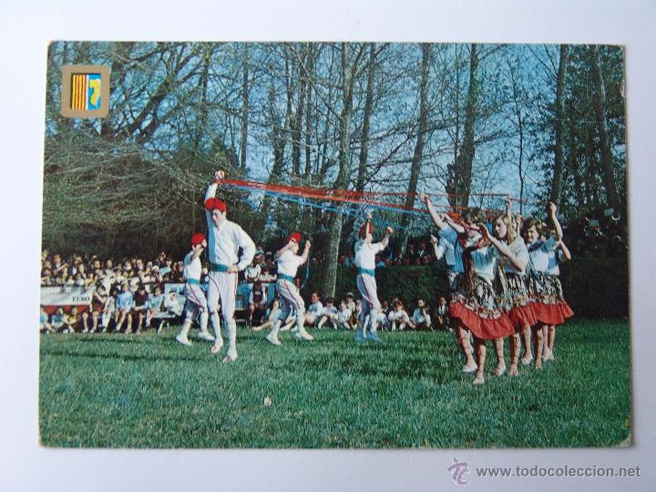 Postales: POSTAL DE OLOT DANSA DE LES CINTES - Foto 1