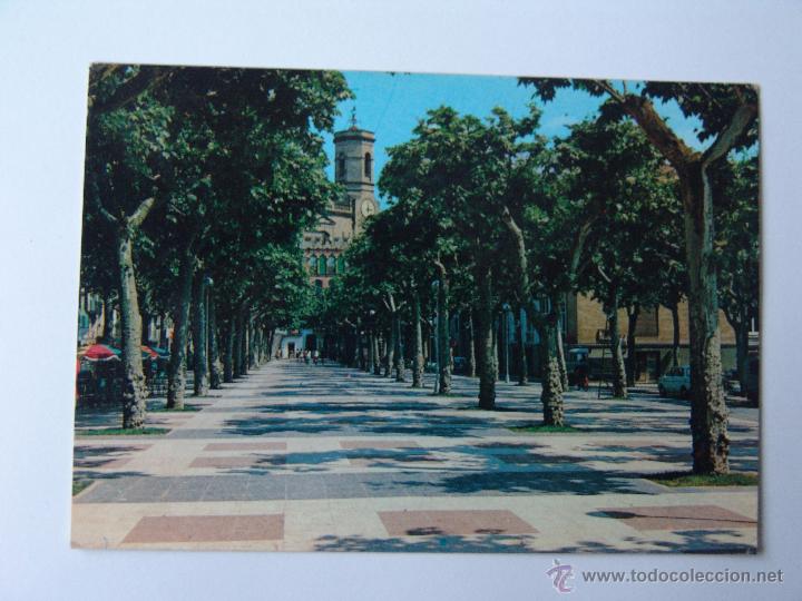 Postales: POSTAL DE OLOT PASSEIG DE BLAY - Foto 1