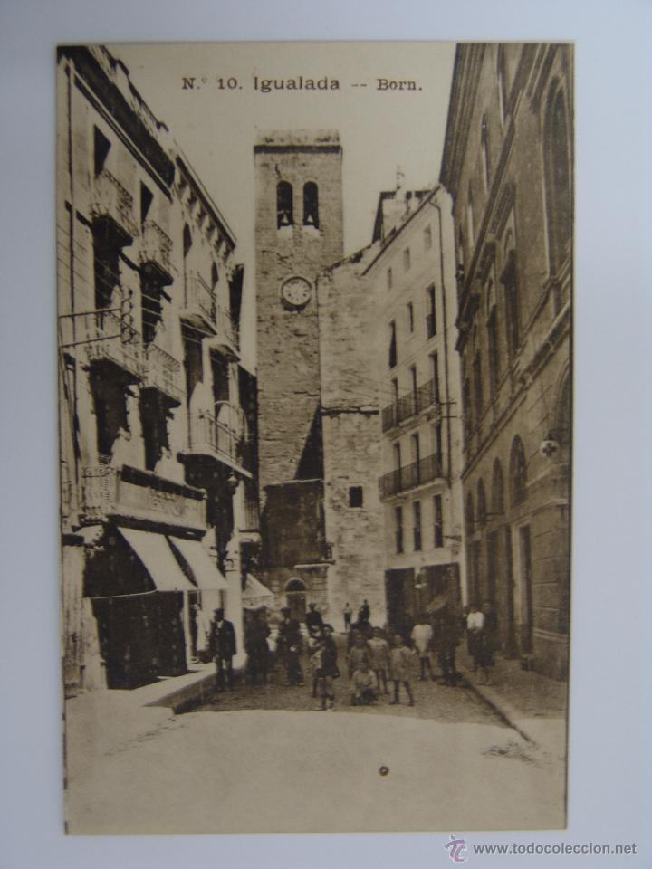 Postales: POSTAL DE IGUALADA BORA - Foto 1