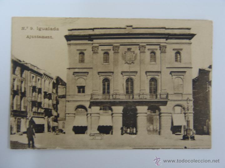 Postales: POSTAL DE IGUALADA AJUNTAMENT - Foto 1