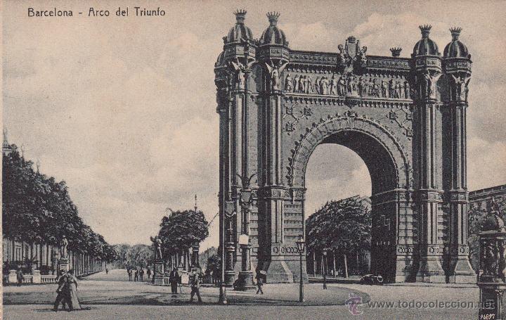Postales: POSTAL BARCELONA.- ARCO DEL TRIUNFO   -SIN CIRCULAR--