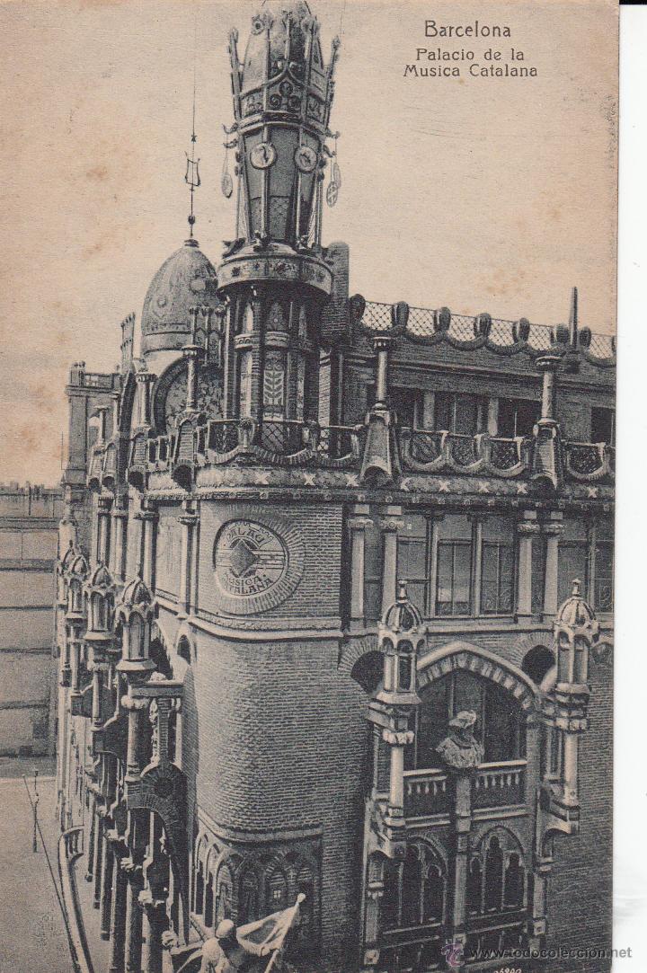 Postales: POSTAL BARCELONA.- PALACIO DE LA M&Uacute;SICA CATALANA  -SIN CIRCULAR-