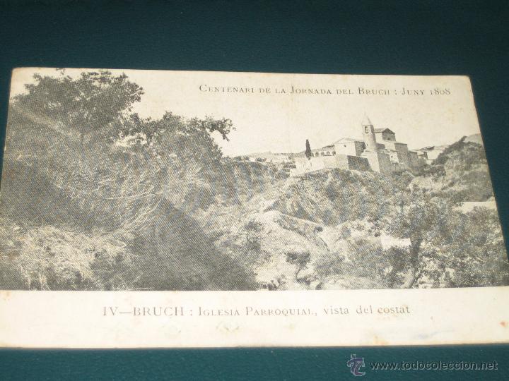 Postales: BARCELONA - BRUCH - 1908 - POSTAL CIRCULADA - Foto 1