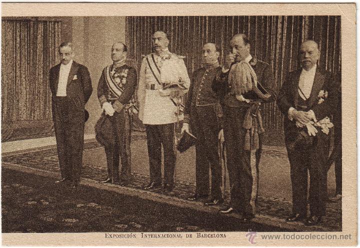 Postales: BARCELONA. COMIT&Eacute; EJECUTIVO EXPOSICI&Oacute;N - Foto 1