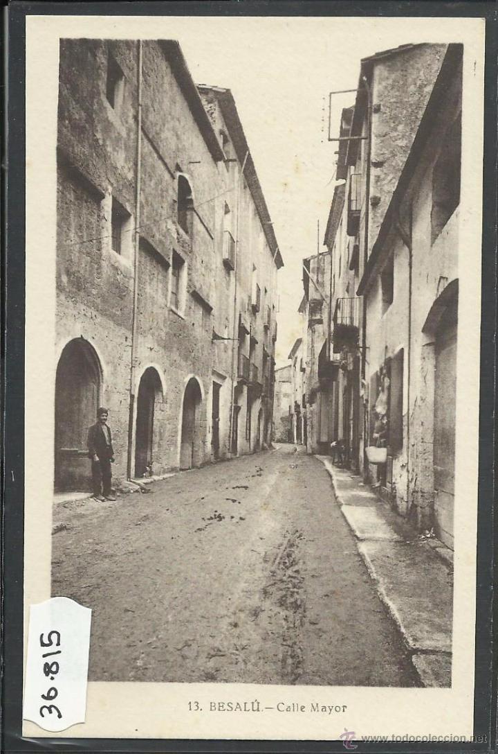 Postales: BESALU - 13 - CARRER MAJOR - ED&middot; POMPEYO PRAT - (36815)