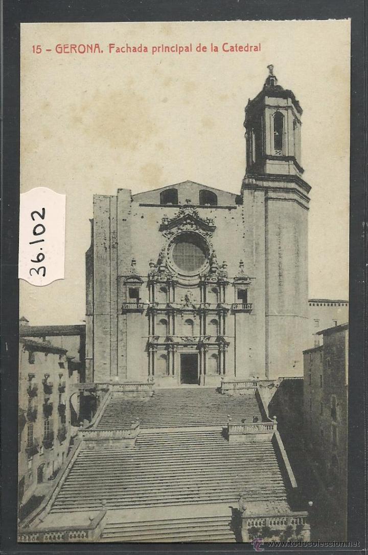 Postales: GIRONA - 15 - CATEDRAL - THOMAS - (36102) - Foto 1