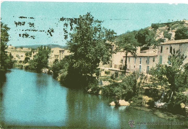 Cartoline: PONT DE MOLINS. LA MUGA. CON SELLOS Y MATASELLOS DE CASTELLO DE AMPURIAS
