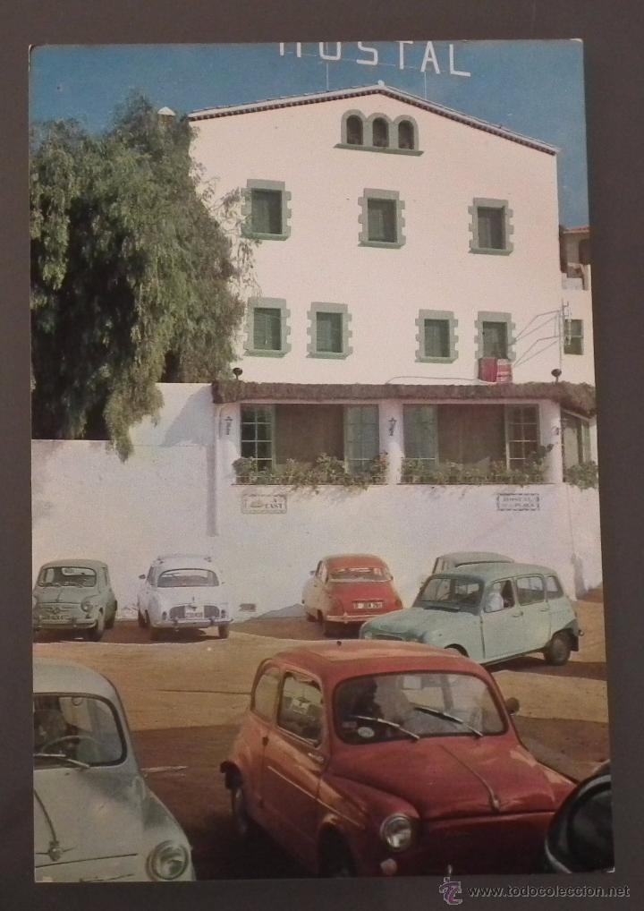 Postales: POSTAL DE STA. CRUZ DE CABRILS - HOSTAL DE LA PLAZA. FOTOGRAFIA FRANCESCH