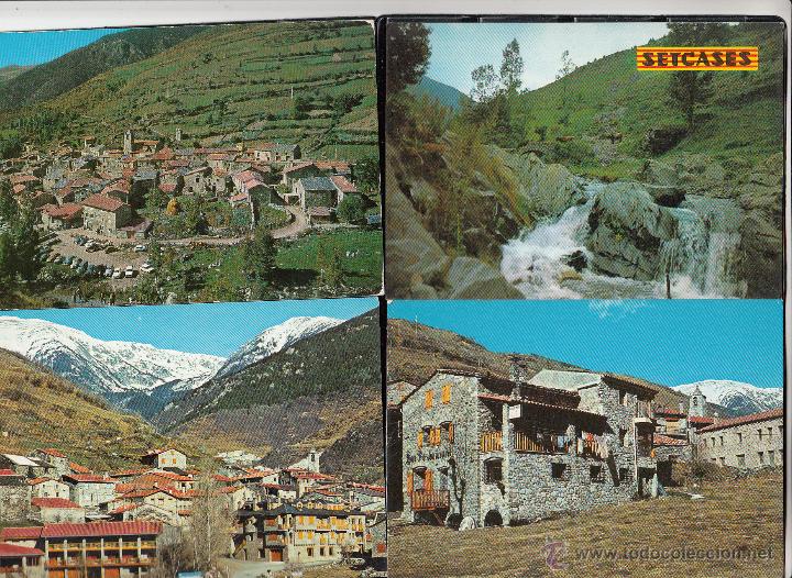 Postales: SETCASES. 4 POSTALES DIVERSAS DE LA LOCALIDAD - Foto 1
