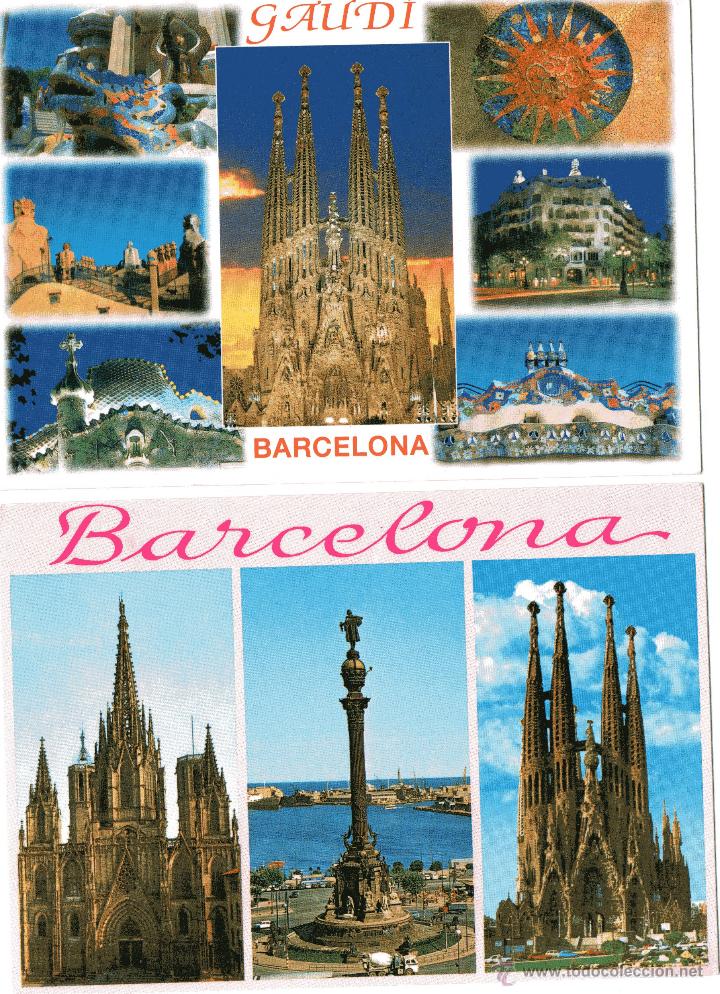 Postales: BARCELONA 2 POSTALES - Foto 1