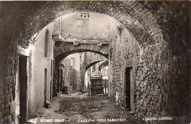 Postales: Cervera - Callej&oacute;n Dels Sabaters - Foto 1