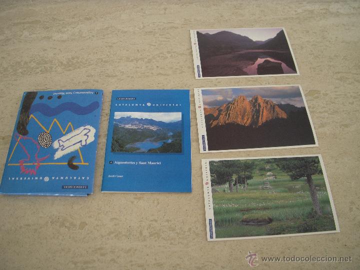Postales: catalunya universal, aig&uuml;estortes y sant maurici