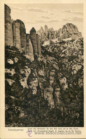 Postkarten: MONTSERRAT---VISTA DEL MONESTIR---EISMANN-1892