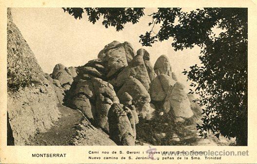 Postales: MONTSERRAT---CAMI NOU DE S. GERONI---MUNBRU-