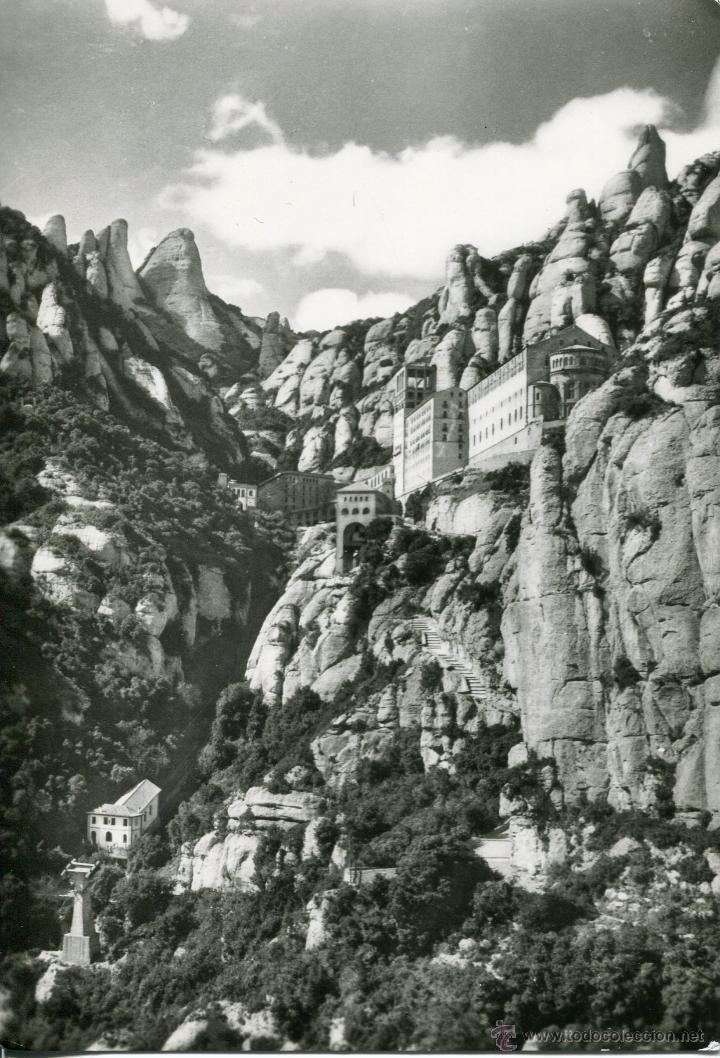 Postales: MONTSERRAT--EL MONASTERIO--1960 - Foto 1