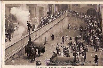 Cartoline: ANTIGUA POSTAL 10 CATALUNYA LA PATUM BALL DE MULAFERA